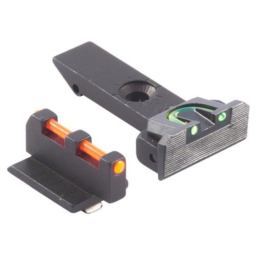 Les RUGER® Fire Sight sont des remplacements directs pour les organes de visée d'origine, offrant une visibilité exceptionnelle grâce à des inserts en fibre optique.