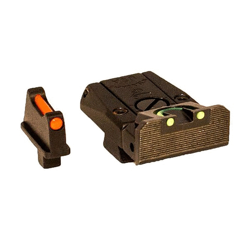 Les 1911 Fire Sight Fiber Optic sont des remplacements directs pour tes viseurs d'origine, offrant une visibilité exceptionnelle grâce à leur capacité à capter la lumière ambiante.