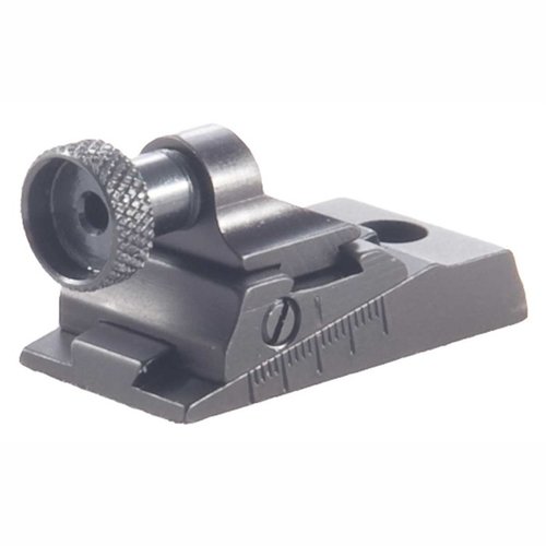 Améliore ta visée avec le MARLIN 336 WGRS, un rear sight en aluminium noir anodisé, compatible avec les trous existants pour un ajustement facile.