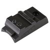 Base WGOS pour canon Ø 0,9-1 po noir