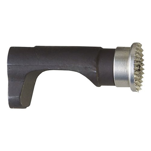 Le bouton de libération oversized facilite les changements de chargeur rapides, avec une prise positive et la possibilité de l'enlever pour le transport.