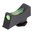 Améliorez votre Glock® avec le Vickers Elite Snag Free Fiber Optic Front Sight. Disponible en vert, hauteur .230". Parfait pour une précision optimale. 🌟🔫 Découvrez-en plus !