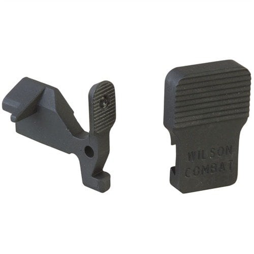 Le Tactical Bolt Release de WILSON COMBAT offre un design innovant à deux positions, un bouton tactique facile à installer et un pad anti-accrochage pour plus de confort.
