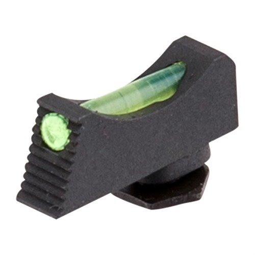 Améliore ta visée avec le Vickers Elite Snag Free Front Sight pour Glock 42/43, doté d'une fibre optique verte de .0585