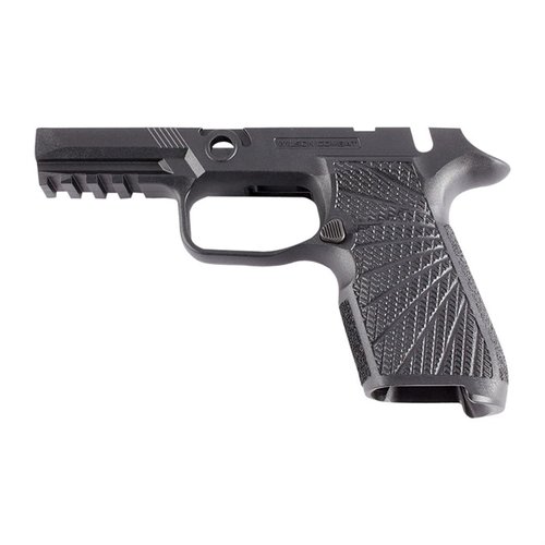 Améliore ton expérience de tir avec le WCP320 de Wilson Combat : grip ergonomique, meilleure traction et contrôle du recul pour ton SIG-SAUER P320.