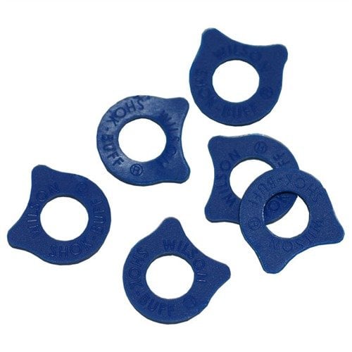 Les 1911 SHOK-BUFFS® réduisent le recul et protègent le cadre des dommages, en s'installant facilement derrière le ressort de recul. Remplace tous les 1 000 coups.