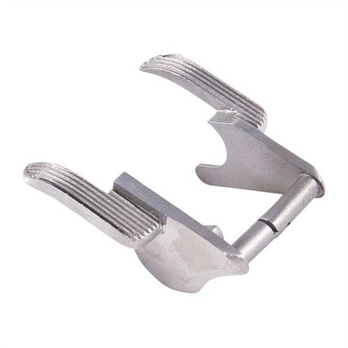 La sécurité ambidextre allongée 1911 de Wilson Combat est élégante, facile à utiliser pour les droitiers comme les gauchers, et parfaite pour un ajustement précis.