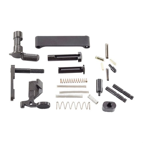 Le kit AR-15 RECEIVER SMALL PARTS de WILSON COMBAT contient des pièces de qualité militaire pour personnaliser ton AR-15, incluant un sélecteur de sécurité droit.