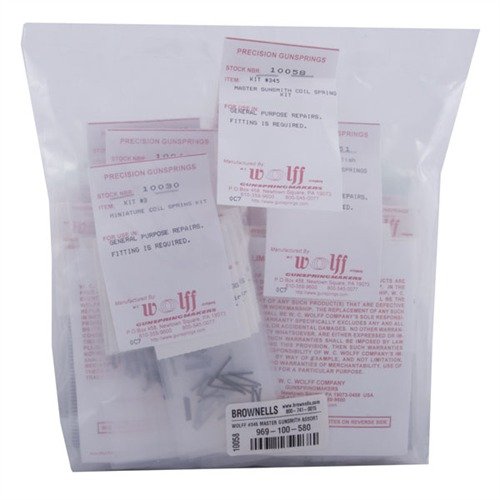 Avec le MASTER COIL SPRING KIT de WOLFF, tu as 550 ressorts pratiques dans 5 kits, parfaits pour répondre à tous tes besoins en matière de ressorts.