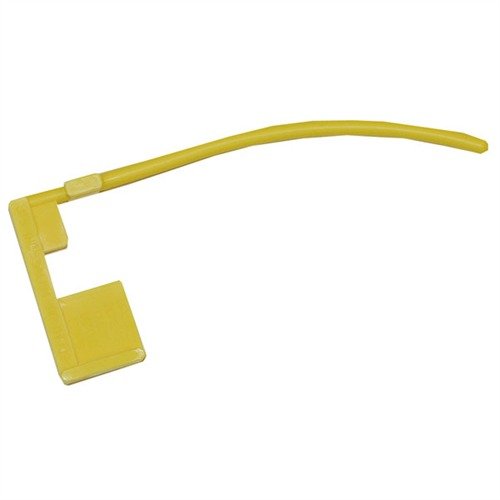 Le drapeau de sécurité AR-15 en jaune offre une reconnaissance instantanée, indique une arme sécurisée et résiste aux chocs, idéal pour la compétition.